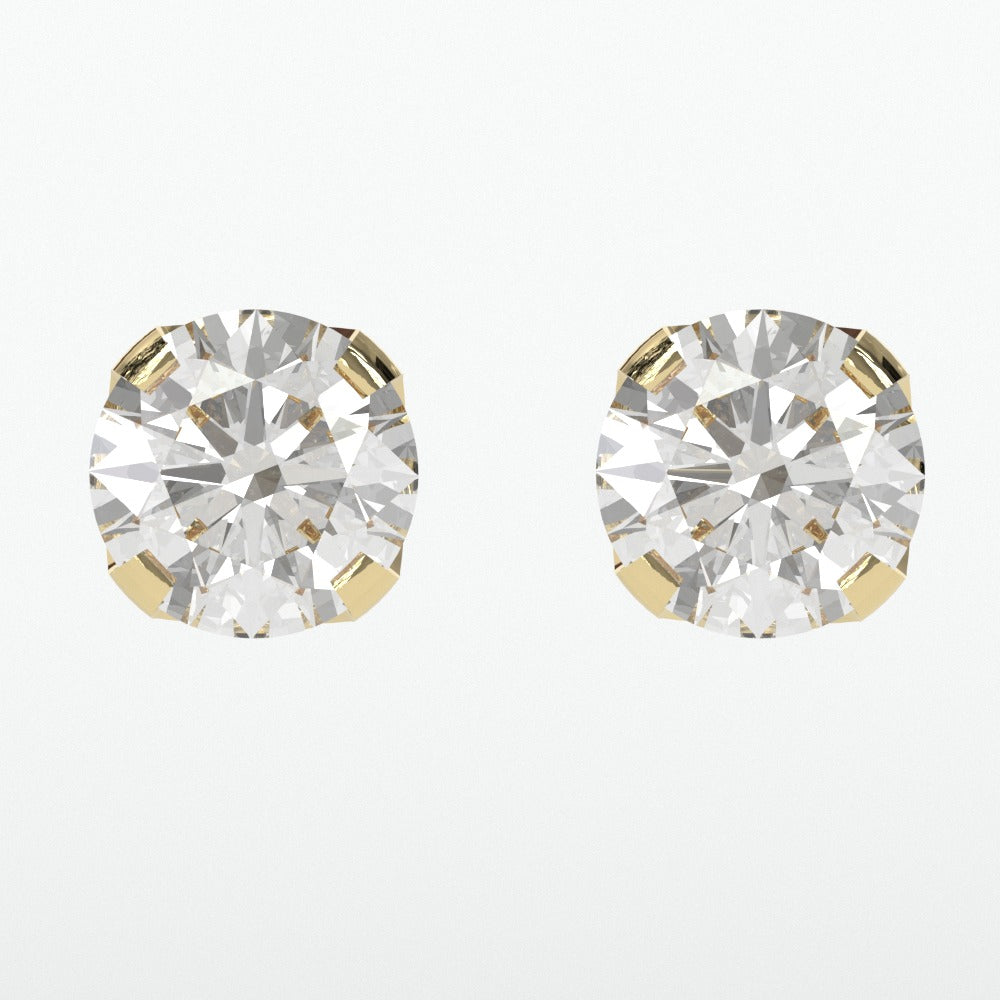 Boucles d'oreilles puces Or Jaune